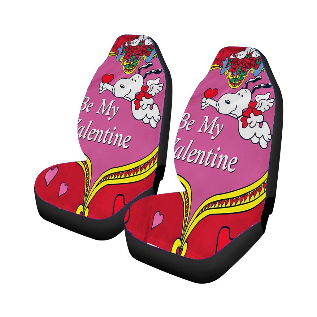 Peanuts Valentines Day Snoopy car Seat Covers