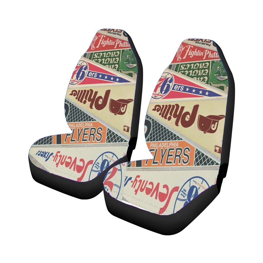 Pennant Philadelphia Sports Team car Seat Covers