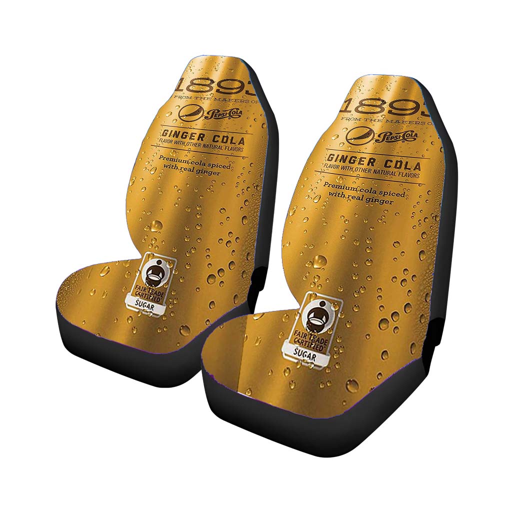 Pepsi Cola 1893 Ginger Gold Ice Cans car Seat Covers