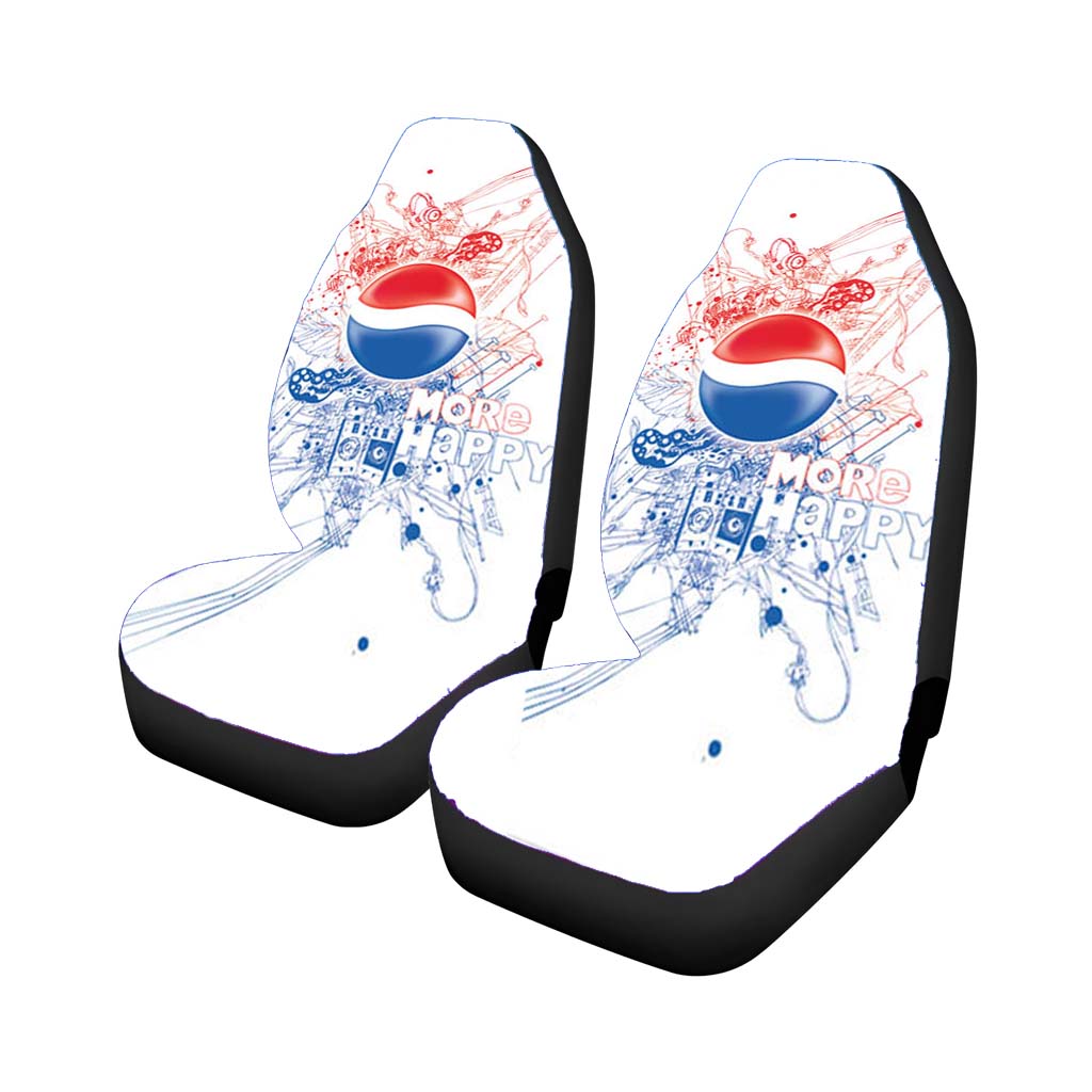 Pepsi More Happy car Seat Covers