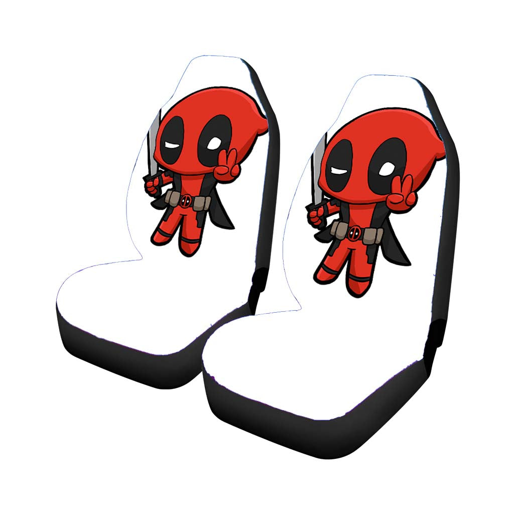 Piece Deadpool Chibi Funny Joke car Seat Covers