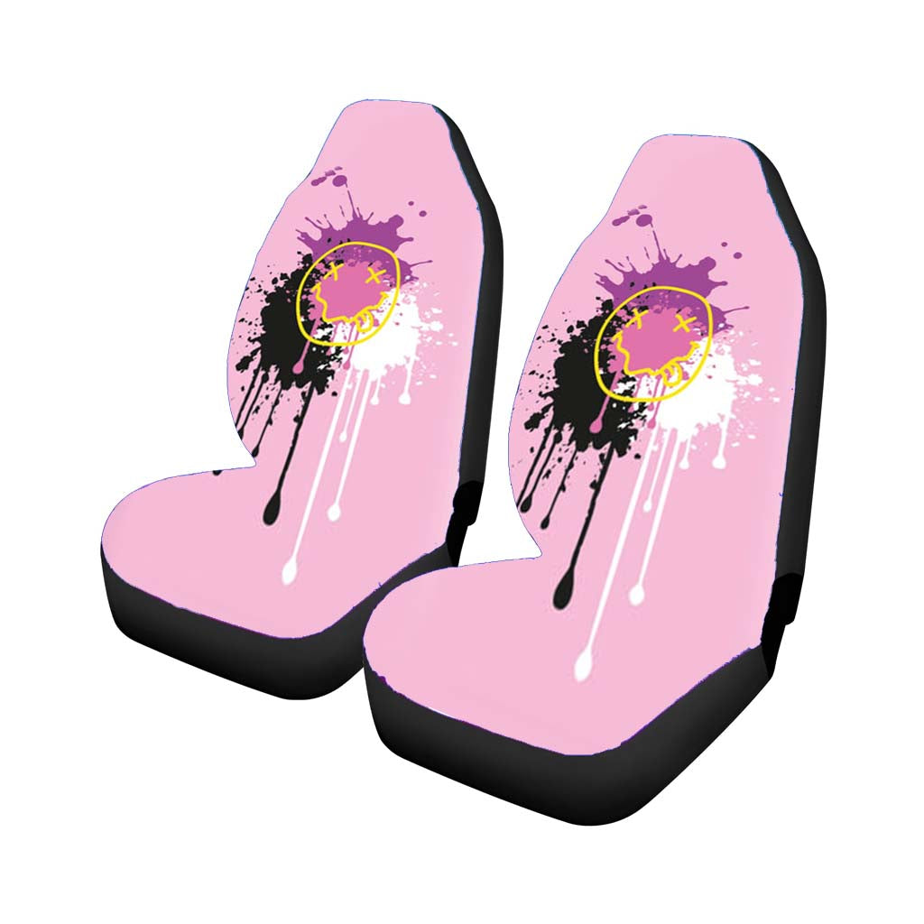 Pink Graffiti - Skate Aesthetic car Seat Covers