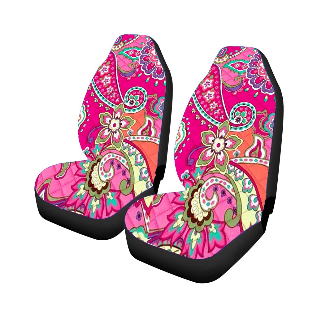 Pink Swirls Vera Bradley car Seat Covers