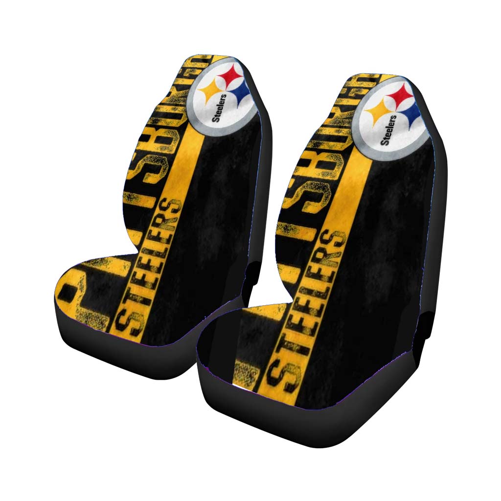 Pittsburgh Steeler Number Plate car Seat Covers