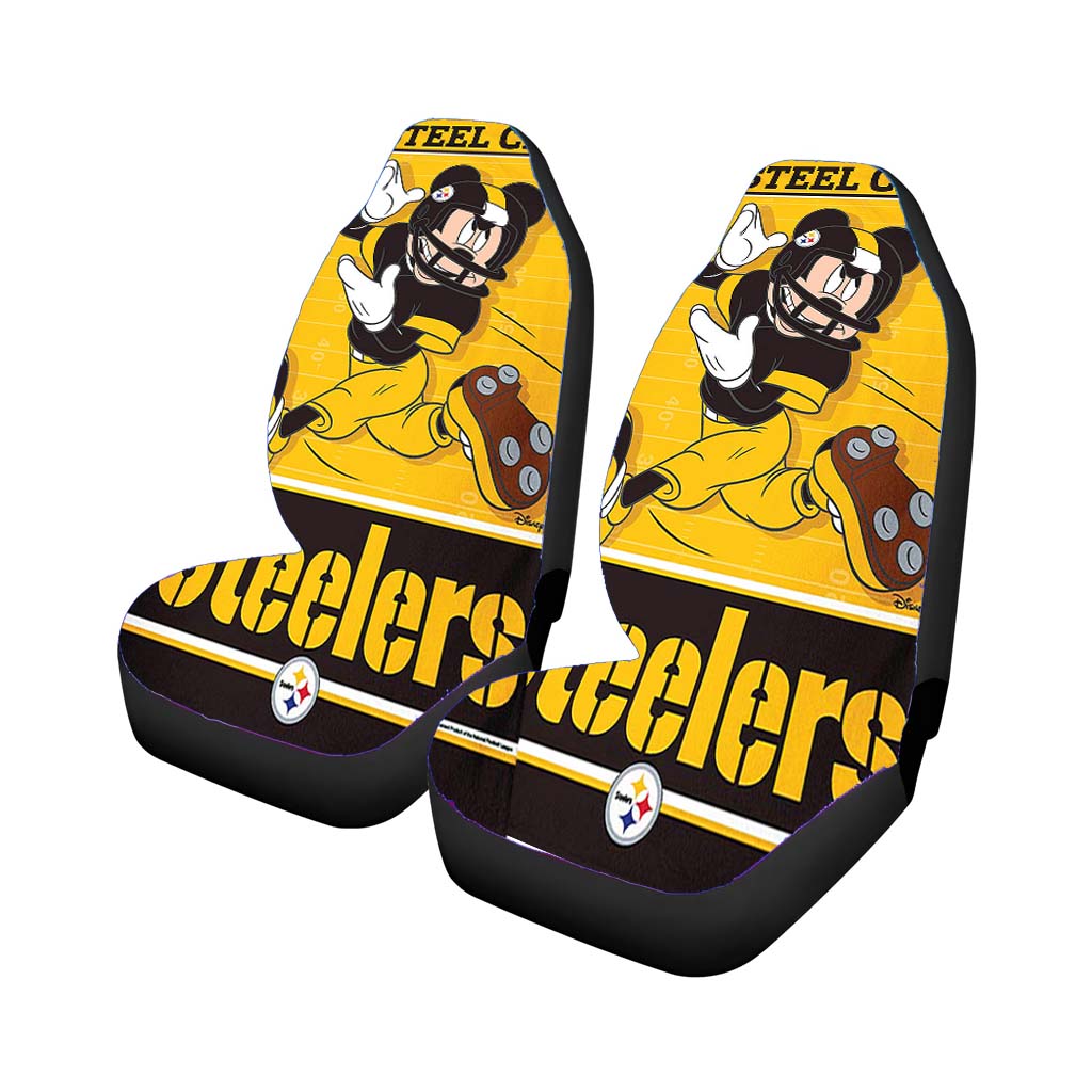 Pittsburgh Steelers Disney Mickey Mouse car Seat Covers