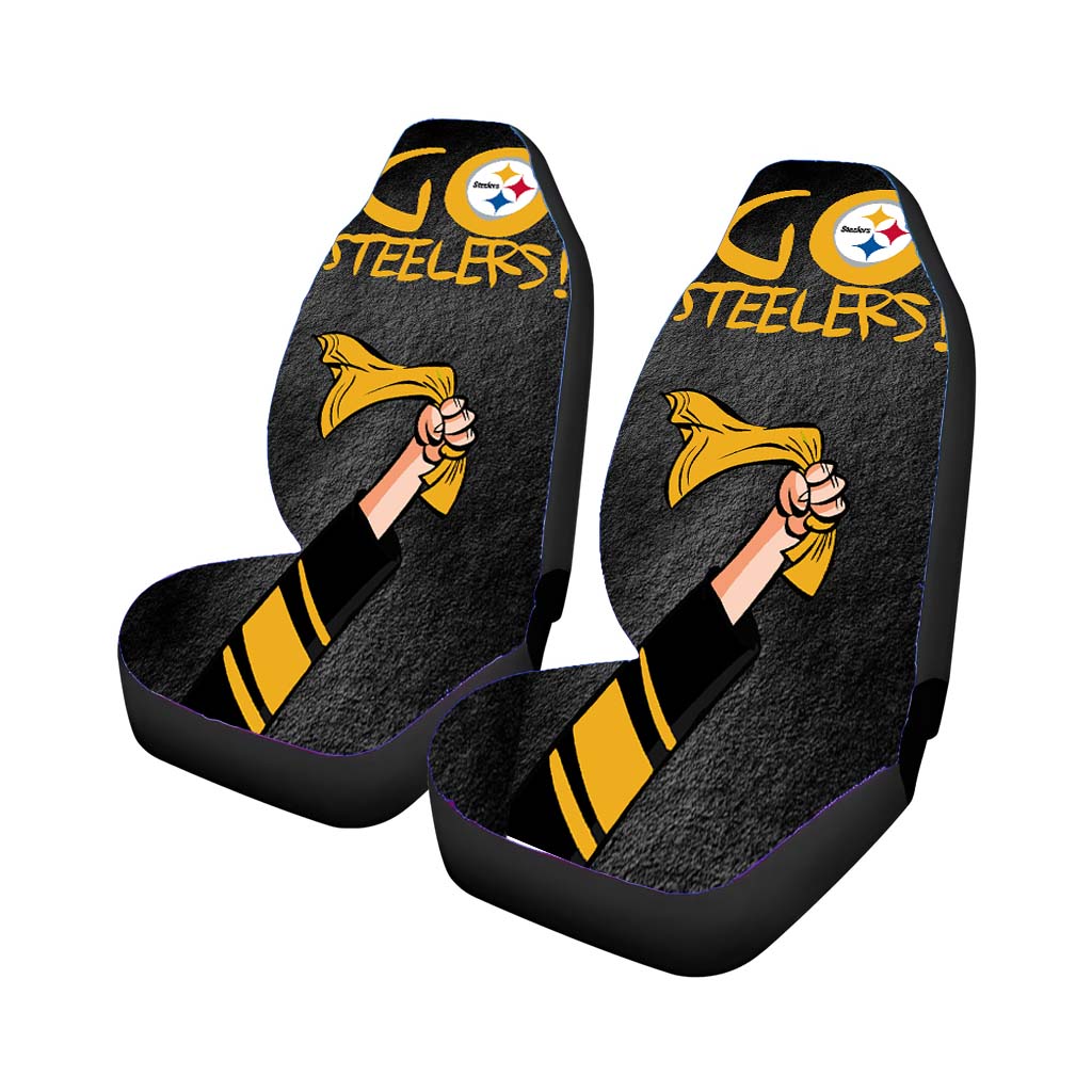Pittsburgh Steelers Go Steelers car Seat Covers