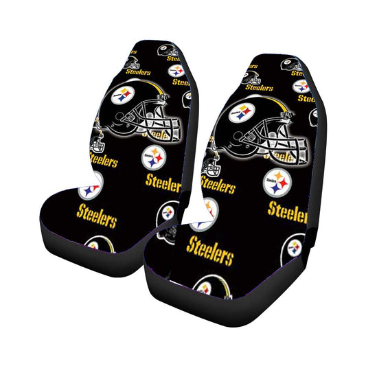 Pittsburgh Steelers Logos Helmets Car Seat Covers