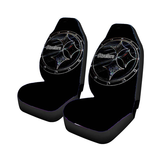 Pittsburgh Steelers Rusty Logo Car Seat Covers