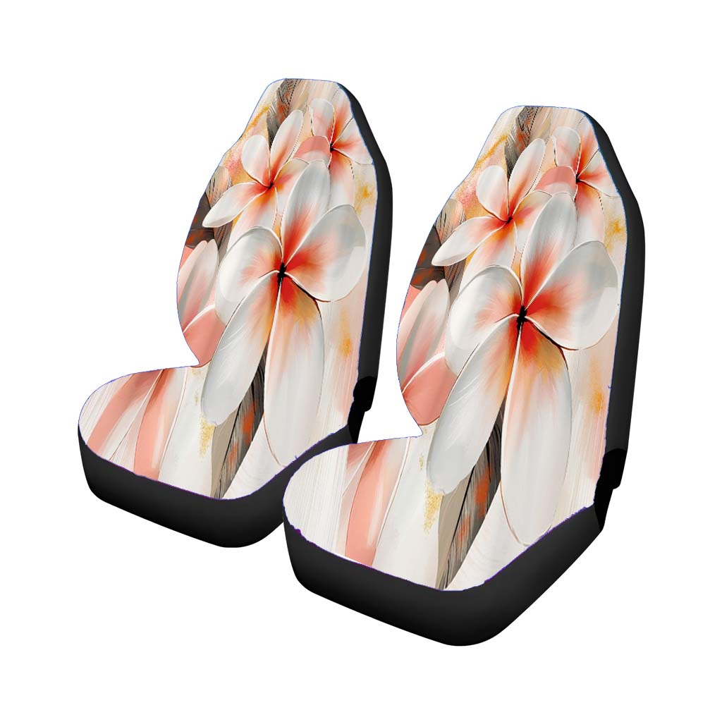 Plumeria Floral car Seat Covers