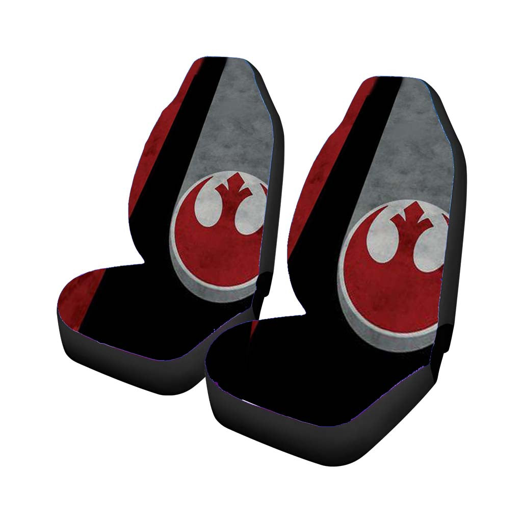Poe'S Helmet Pattern car Seat Covers