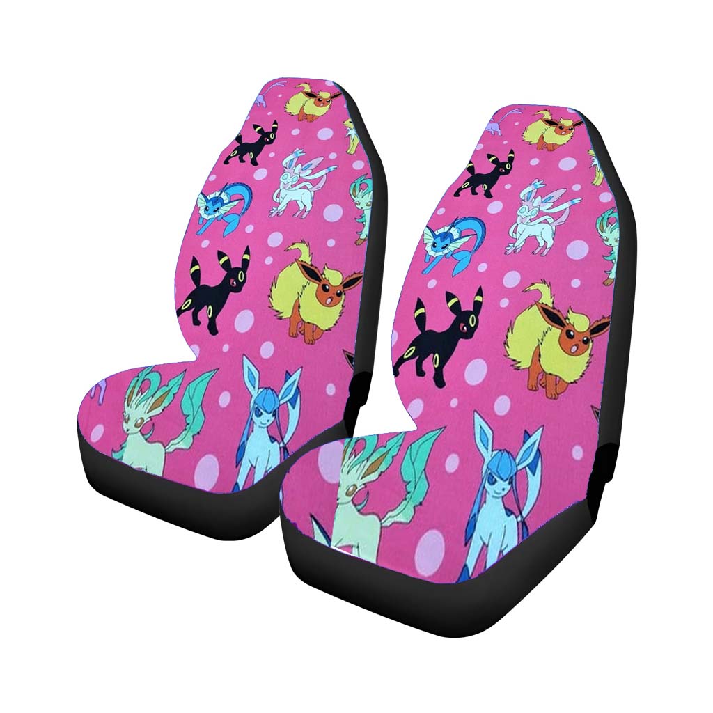 Pokemon Eeveelutions Pattern car Seat Covers