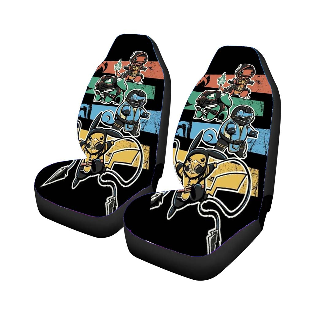 Pokemon Mortal Kombat car Seat Covers