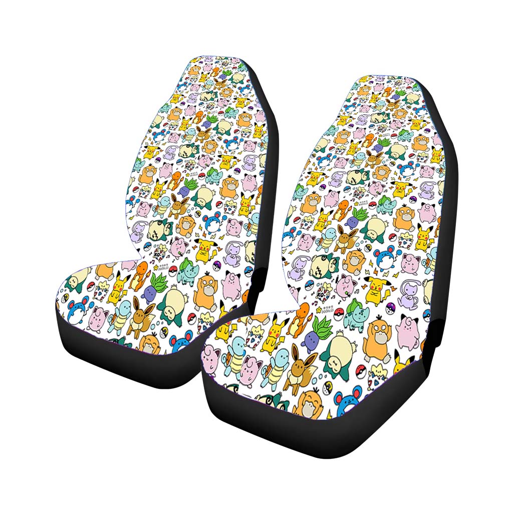 Pokemon Pattern car Seat Covers