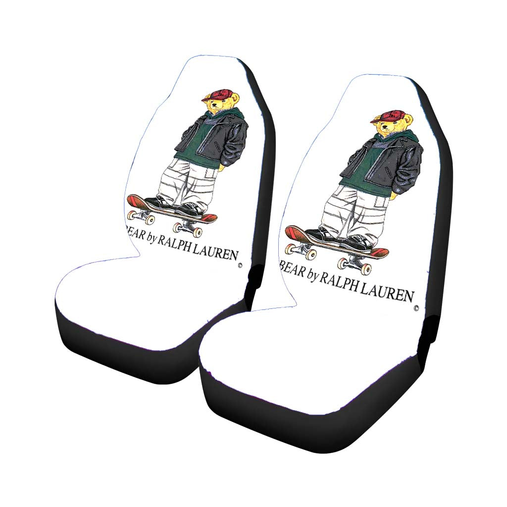 Polo Bear Skateboard Snowboard car Seat Covers