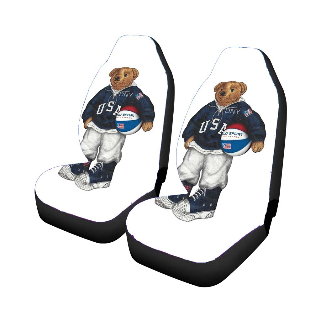 Polo Sweater Ralph Laurens Basketball car Seat Covers