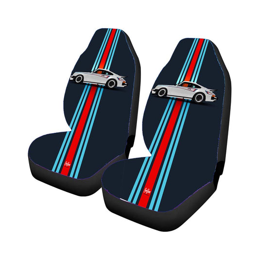 Porsche 911 930 M42 Poster Universal Fit Car Seat Covers