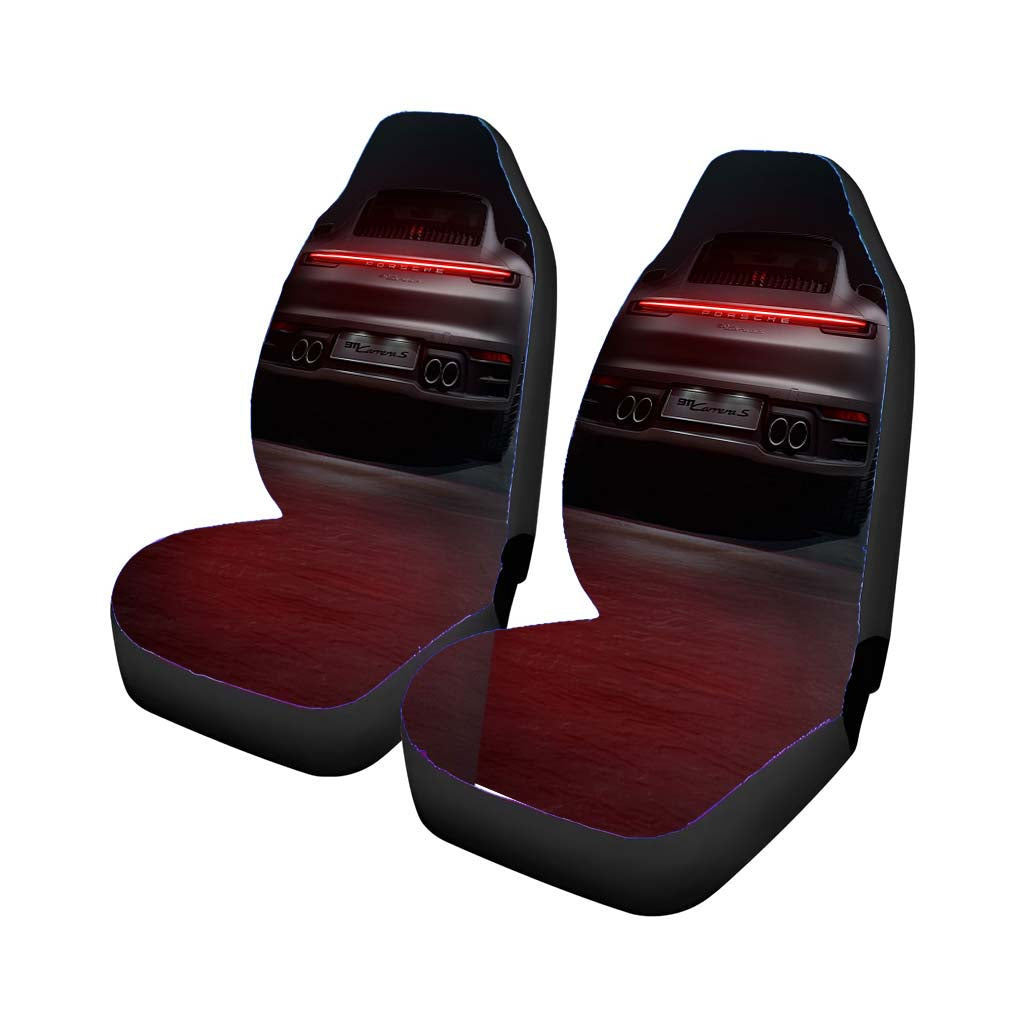 Porsche 911 Carrera S 2019 4K 2 car Seat Covers