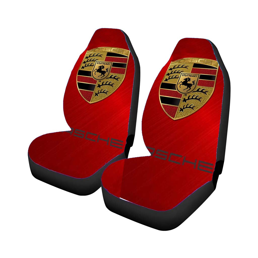 Porsche Red Design car Seat Covers