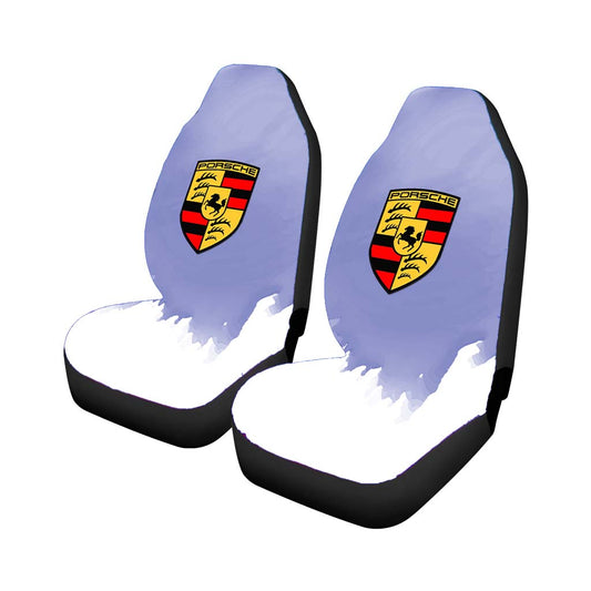 Porsche Water Color Blue Universal Fit Car Seat Covers
