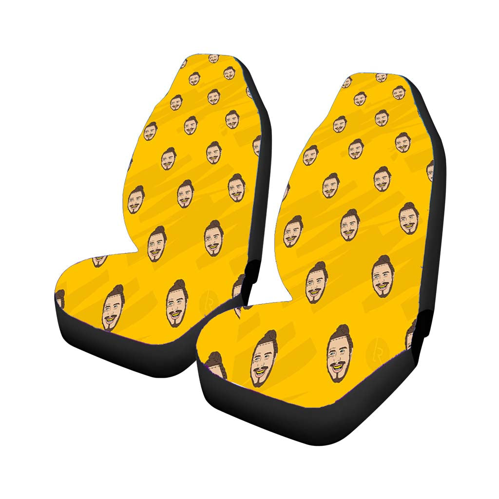 Post Malone Pattern car Seat Covers