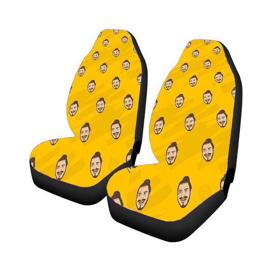 Post Malone Pattern Universal Fit Car Seat Covers