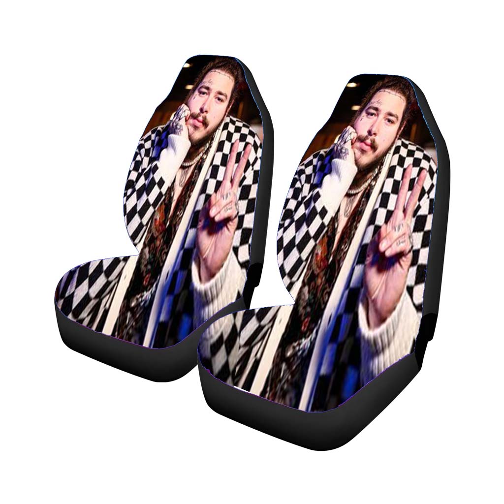 Post Malone Peace car Seat Covers