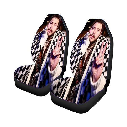 Post Malone Peace Universal Fit Car Seat Covers