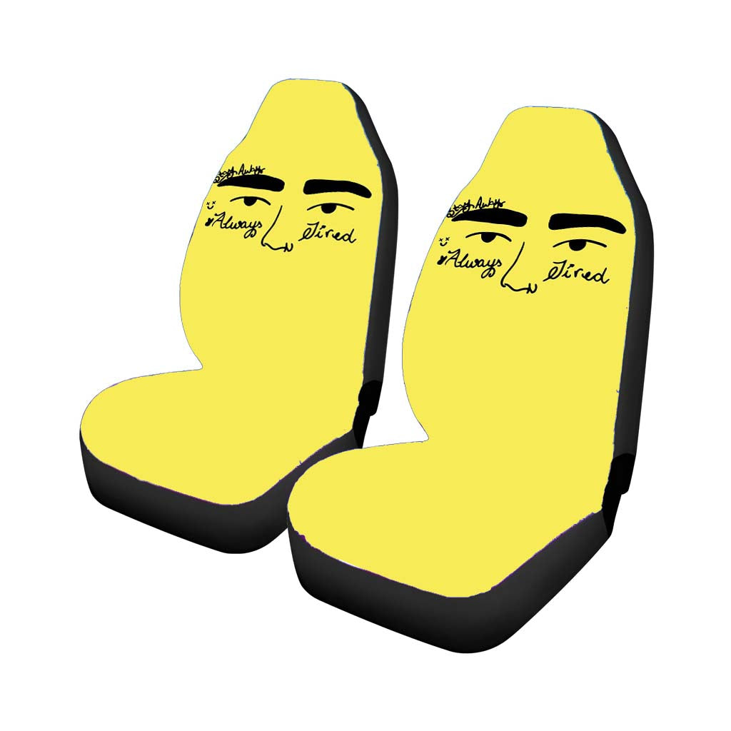 Postmalone Eye See You Pattern car Seat Covers