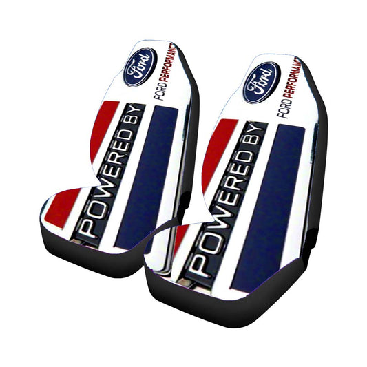 Powered By Ford Performance Emblem Plate Universal Fit Car Seat Covers