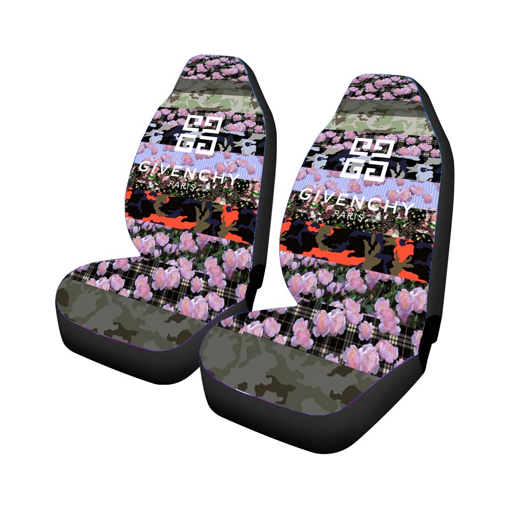 Pre Spring Flower Givenchy car Seat Covers