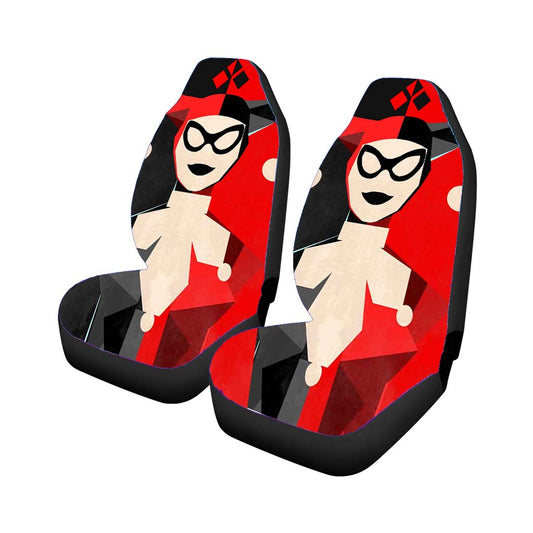 Quinn Batman Joker Diamond Car Seat Covers Universal Fit