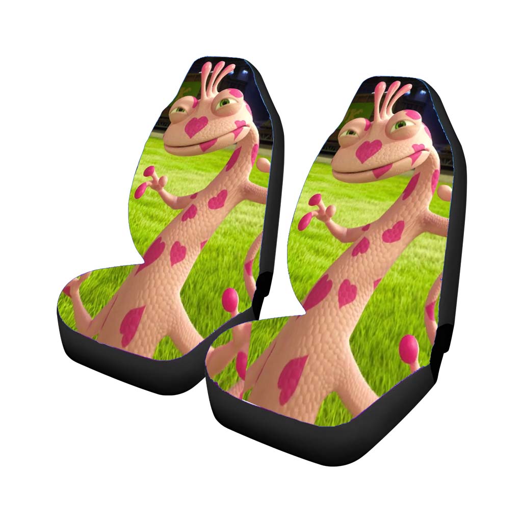 Randall Boggs Pink Skin Heart Pattern car Seat Covers
