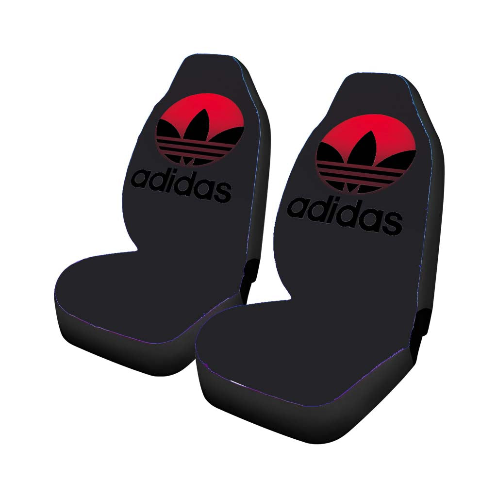 Red Moon Night Adidas car Seat Covers
