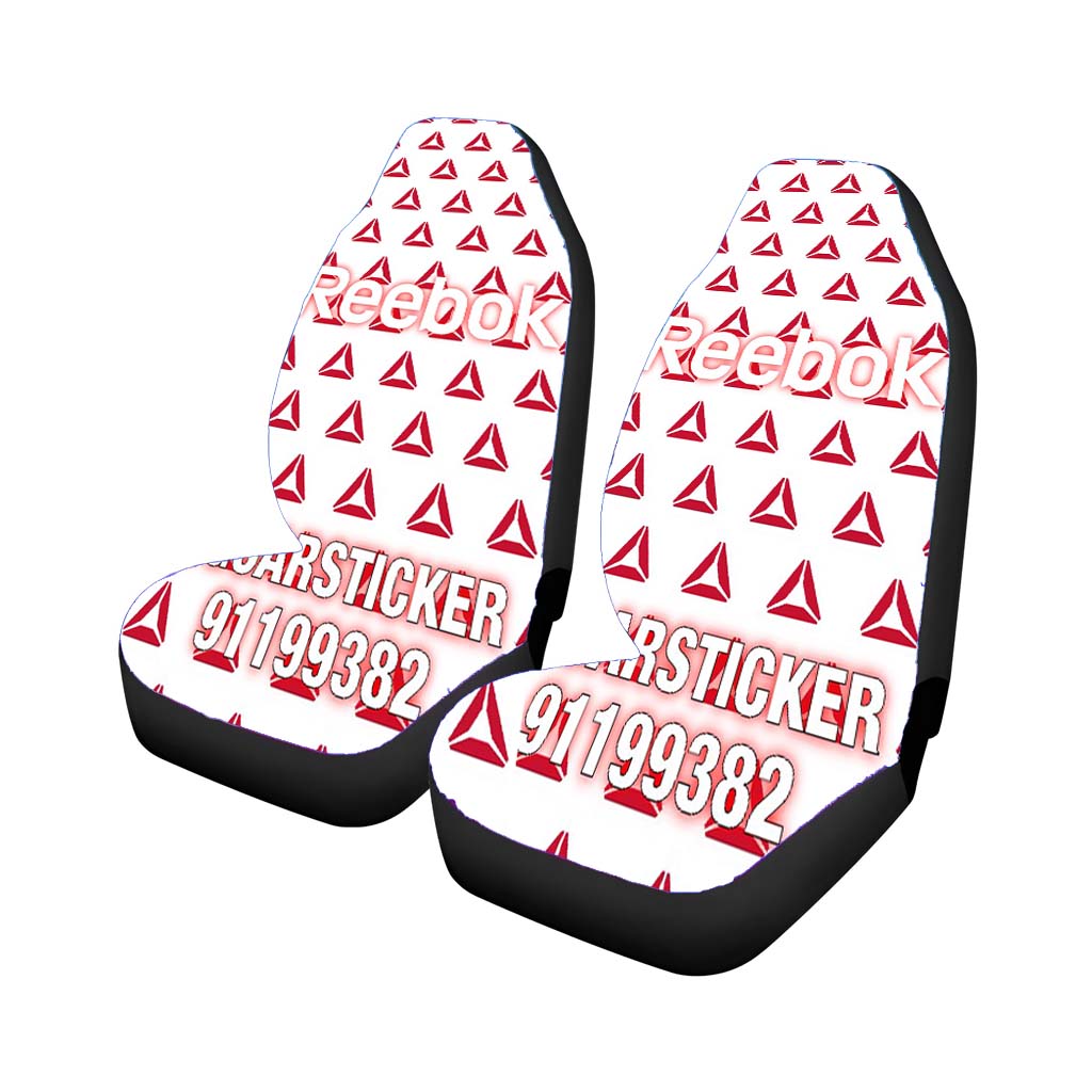 Reebok Logo Pattern car Seat Covers