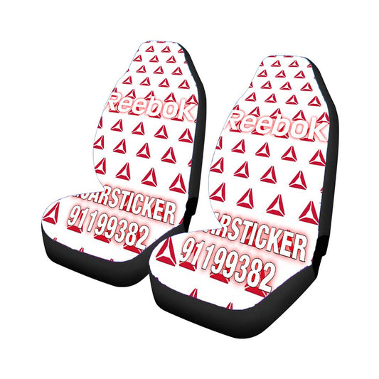 Reebok Logo Pattern Universal Fit Car Seat Covers
