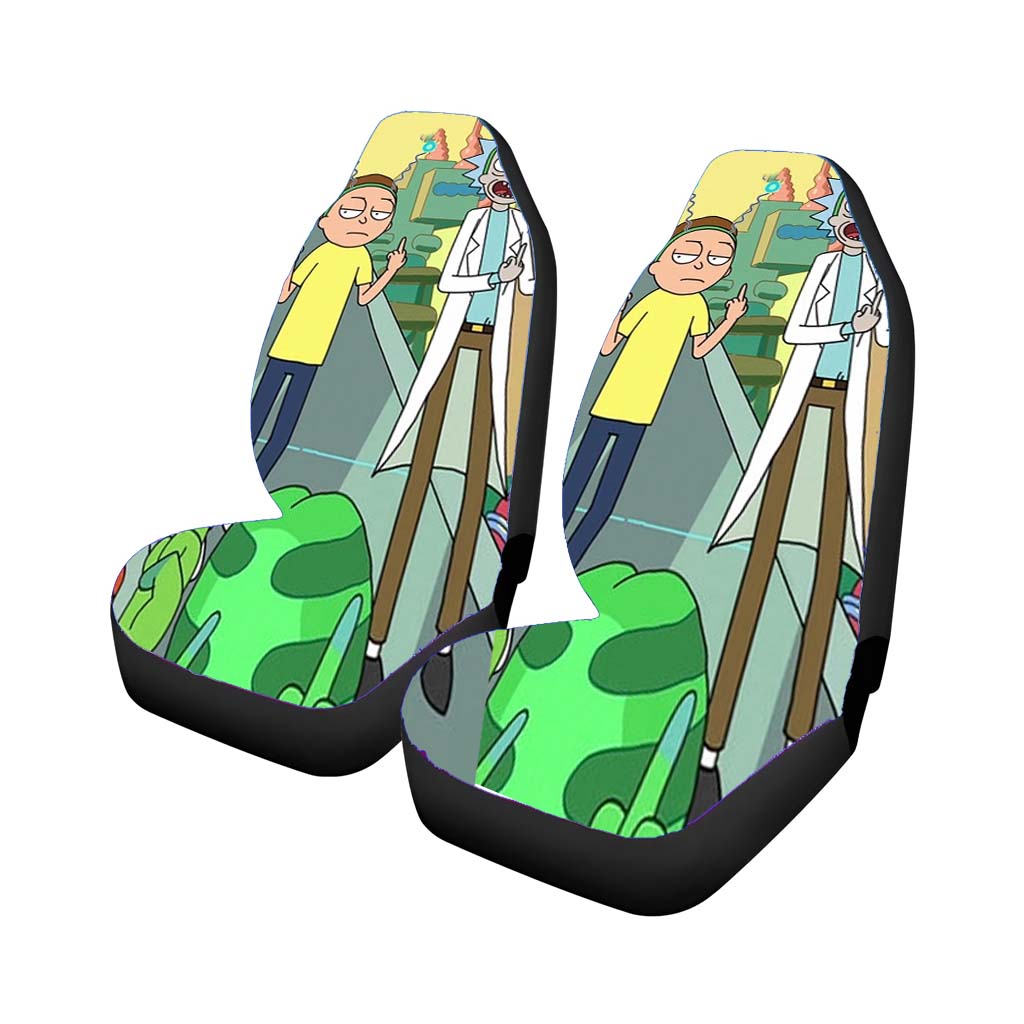 Rick And Morty Cartoon car Seat Covers