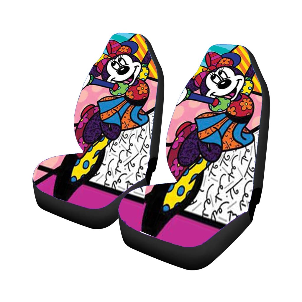 Romero Britto Minnie Mouse car Seat Covers