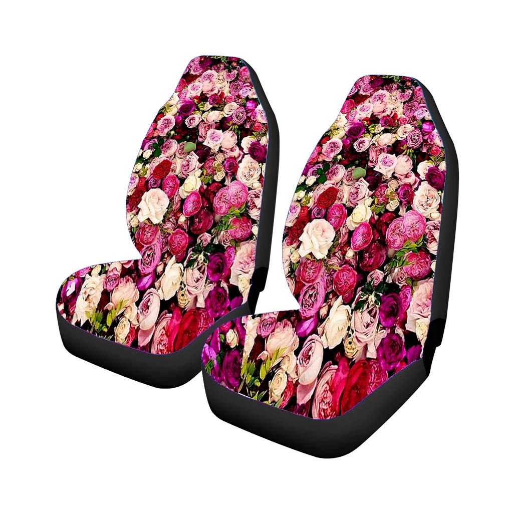 Rose Flower Pattern car Seat Covers