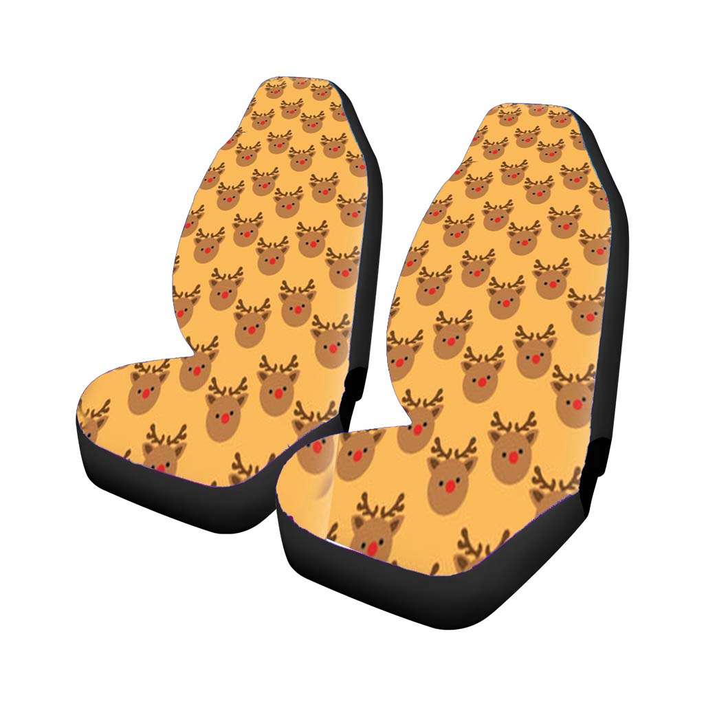 Rudolph Pattern - Christmas Patterns car Seat Covers