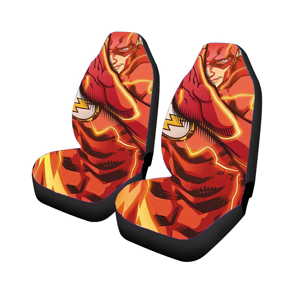 Running The Flash car Seat Covers
