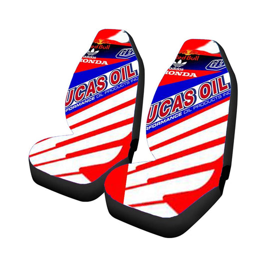 Ryan Villopoto Honda Tld Motocross Universal Fit Car Seat Covers