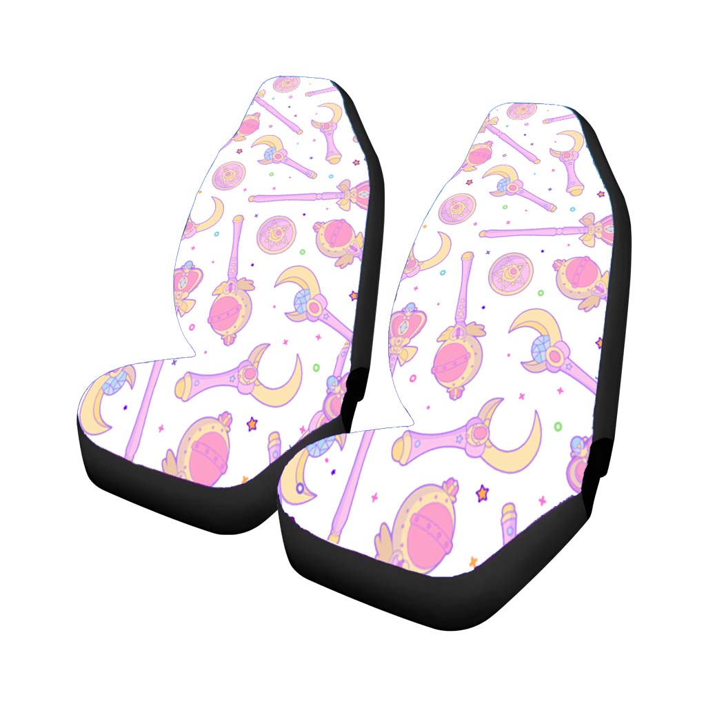 Sailor Moon Wands Pattern car Seat Covers