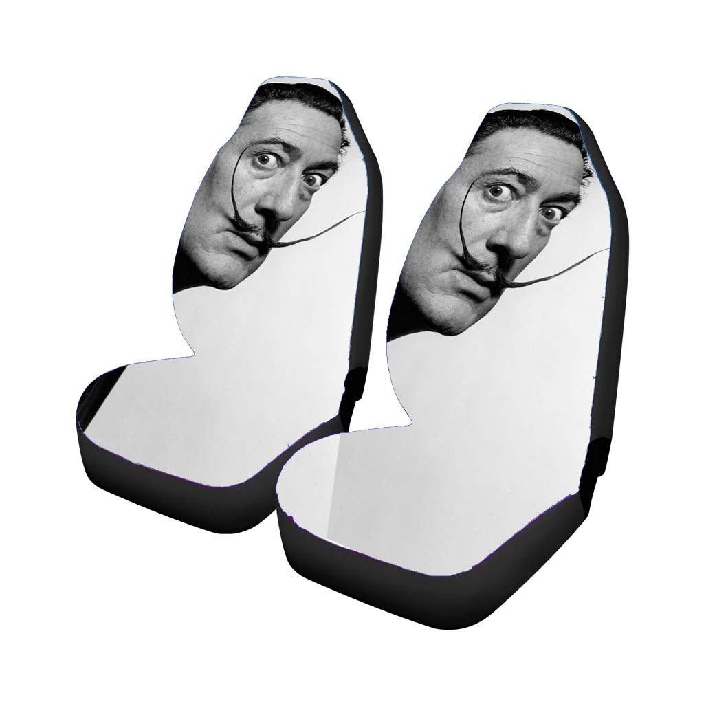 Salvador Dali Mustache car Seat Covers