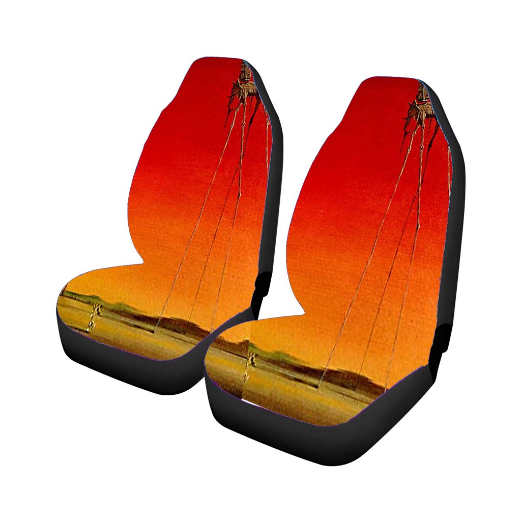 Salvador Dali The Elephants car Seat Covers