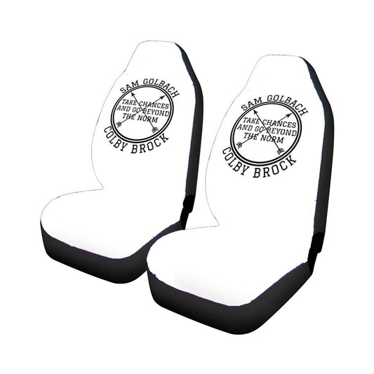 Sam Golbach Colby Brock Car Seat Covers Universal Fit