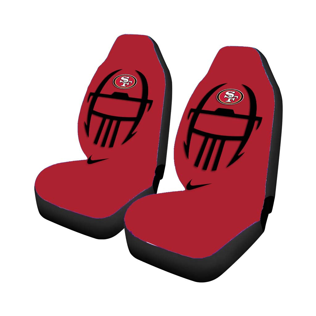 San Francisco 49Ers Nike Helmet Logo car Seat Covers