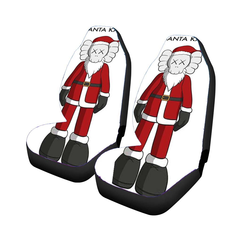 Santa Kaws By Santa Claus car Seat Covers
