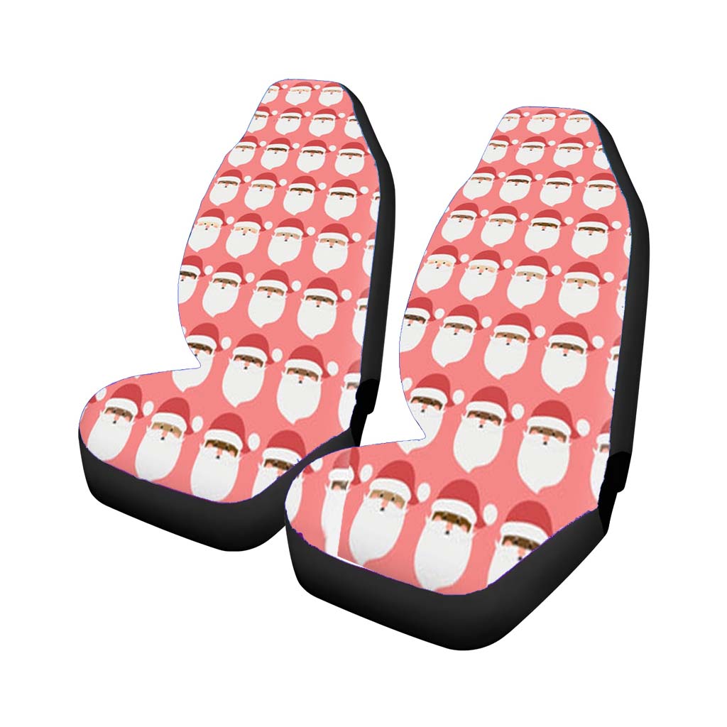 Santa Pattern - Christmas Patterns car Seat Covers