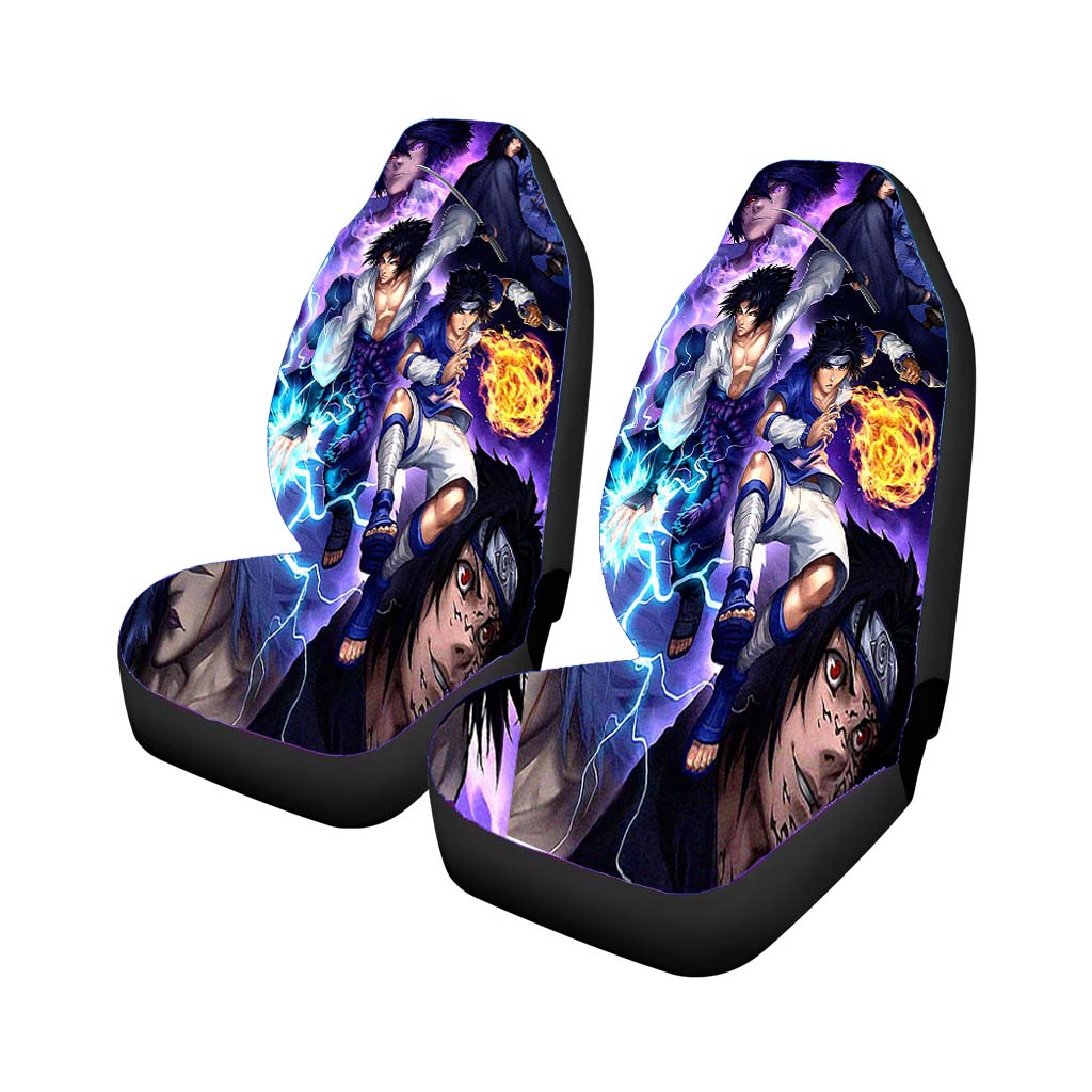 Sasuke Naruto Shippuden Pattern car Seat Covers