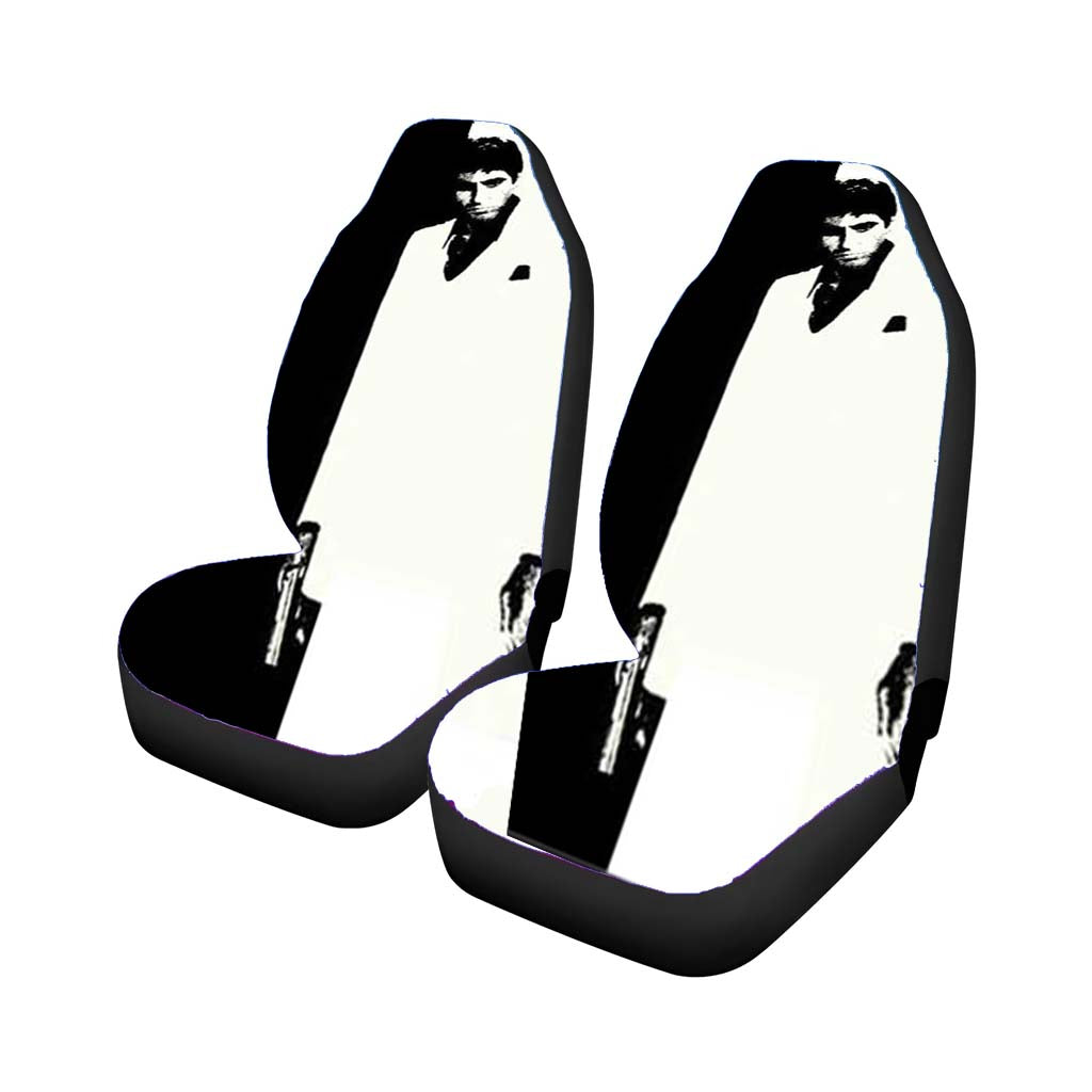 Scarface Black N White car Seat Covers